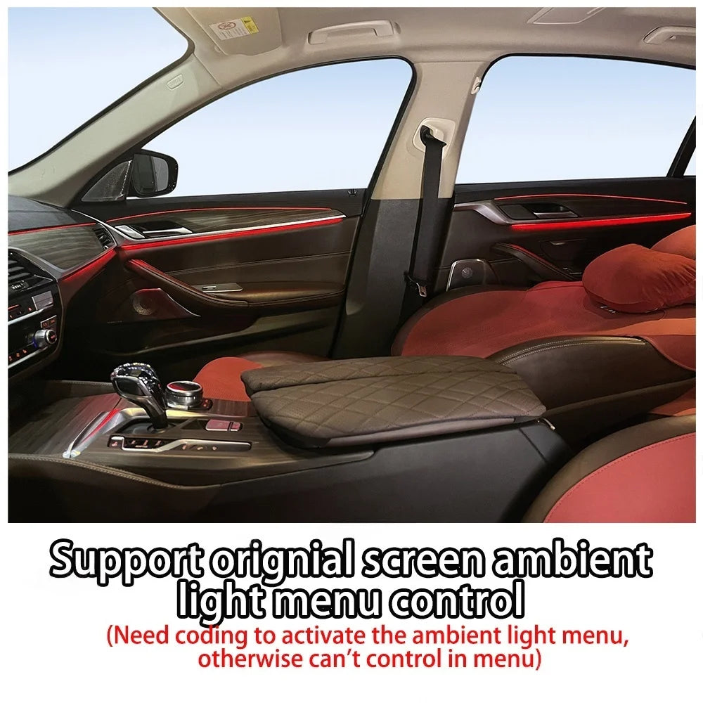 11 Colors OEM Design Ambient Light for BMW 5 Series G30 G31, G30 Interior Lighting Upgrade
