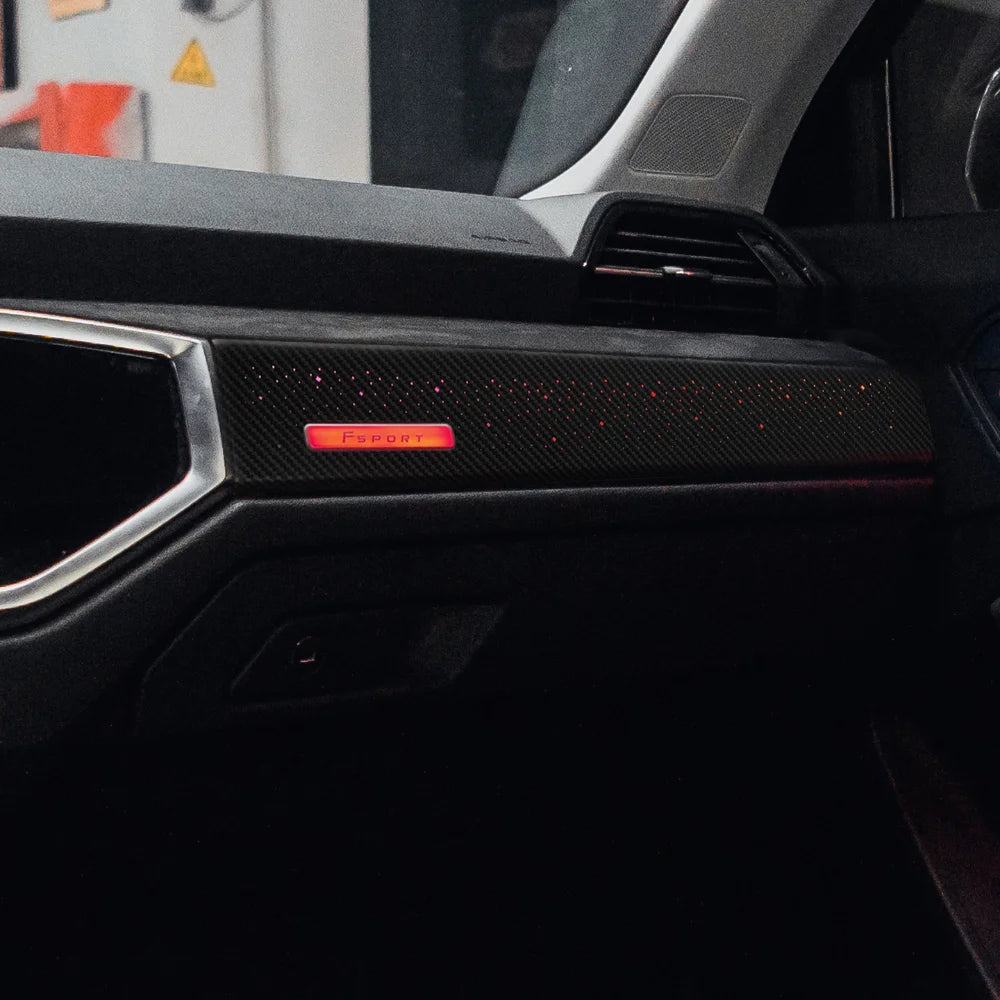 Automotive Inter LED Ambient Light For Audi Q3 2019-2024 OEM 29 Leds Matte Silver Star River Rainbow Kit Screen  APP control