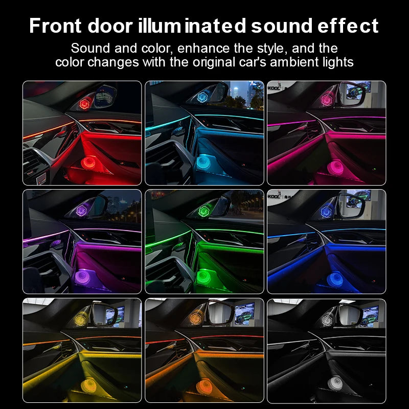 For BMW  G30 G31 Lighting Cover Audio Upgrade LQ Plug and Play Center Speaker Tweeter Midrange Horn Subwoofer DSP Amplifier