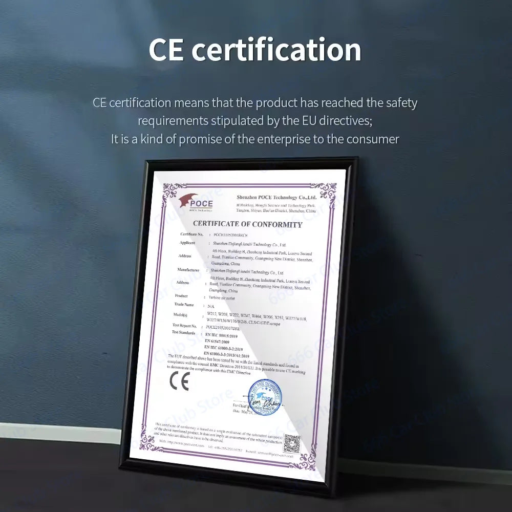 64 Color Turbo Vent Atmosphere lights For Mercedes-Benz W213 E-Class E43 E53 E250 Car LED New Air Outlet Lndoor Decorative Light