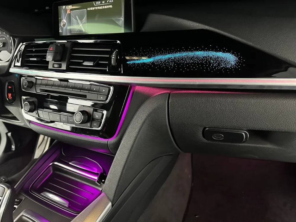 64 Color Car Ambient Lighting for BMW F30 F34 F36 3 Series 3GT 4 Series Symphony LED Atmosphere Light for Interior Upgrade