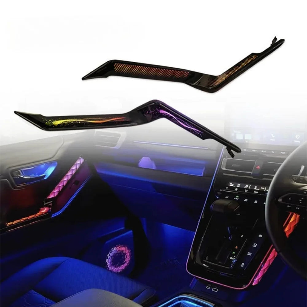 64 Color Dynamic RHD Ambient Light for Toyota Innova Hycross 2022-2025 OEM Car Interior Saddle Light Accessories Decoration