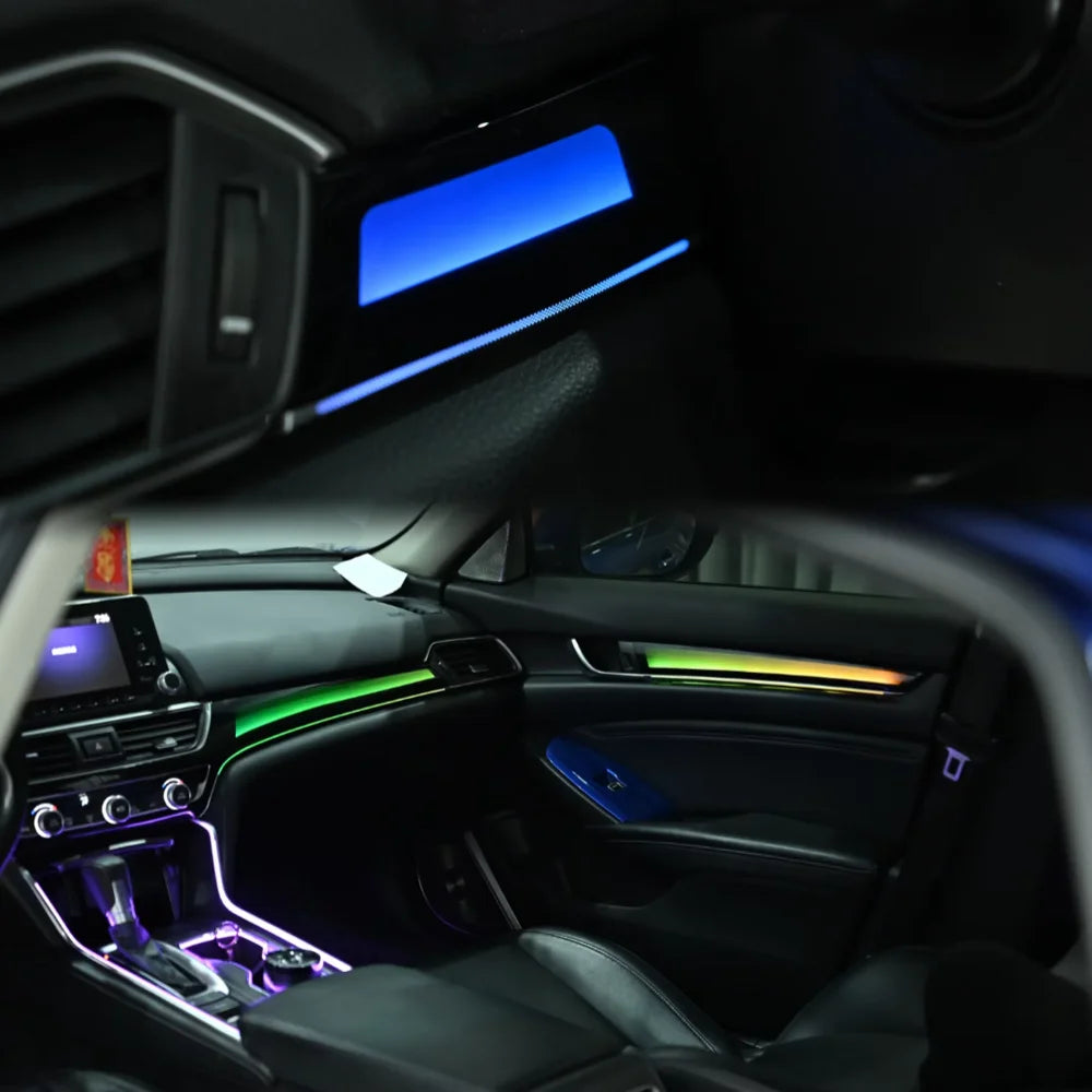 Car 64-color Ambient Lighting for Honda Accord 10th Generation 2018-2022 Dynamic LED Symphony Ambient Lighting Accessories
