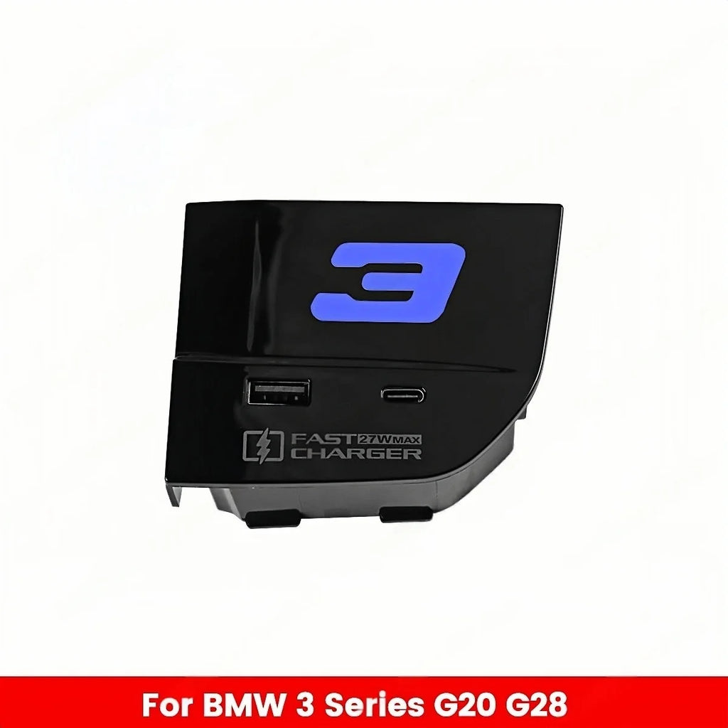 LED 11 Color Ambient Light Center Console Docking Station For BWM 3/4Series G20 G22 G26 G28 X3 X4 X5 Car Lnterior Modification