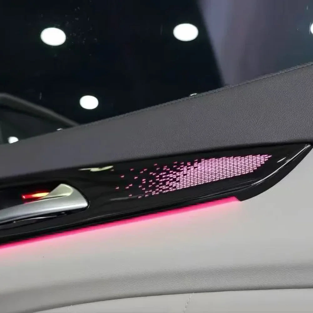 RHD Auto Lighting Systems For Mercedes-Benz CLS W218 2012-2017 Models: Interior LED Air Vents And Door Ambient Lighting Kit