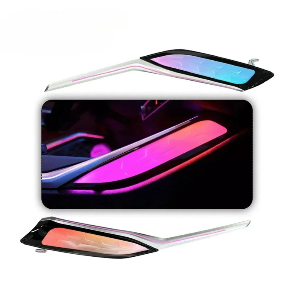 64 Color Luxury Ambient Light for BMW 2 Series G42/3 Series/i3/4 Series/i4 APP Control Saddle Light for Decoration Upgrade