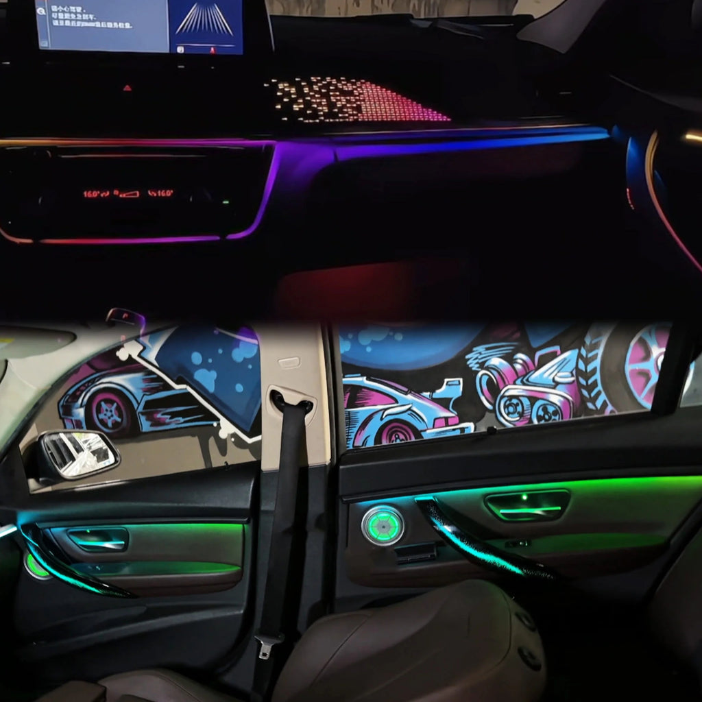 Car F30 LHD/RHD LED Interior Lights for BMW 3 Series 2013-2019 F30 F34 F35 Symphony Starry Sky Ambient Lighting Accessories