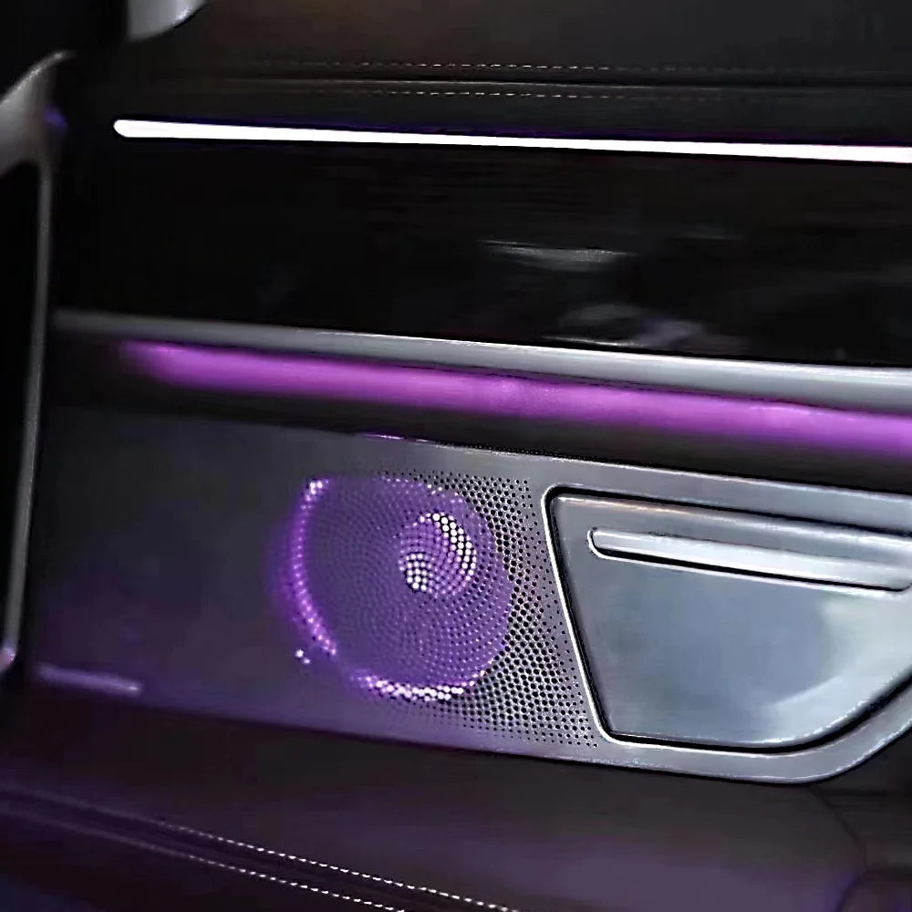 11 Colour LED Speaker Cover For BMW New 7Series G11 G12 Car Midrange Tweeter HiFi Music Stereo Horn Ambient Light Decorate Refit