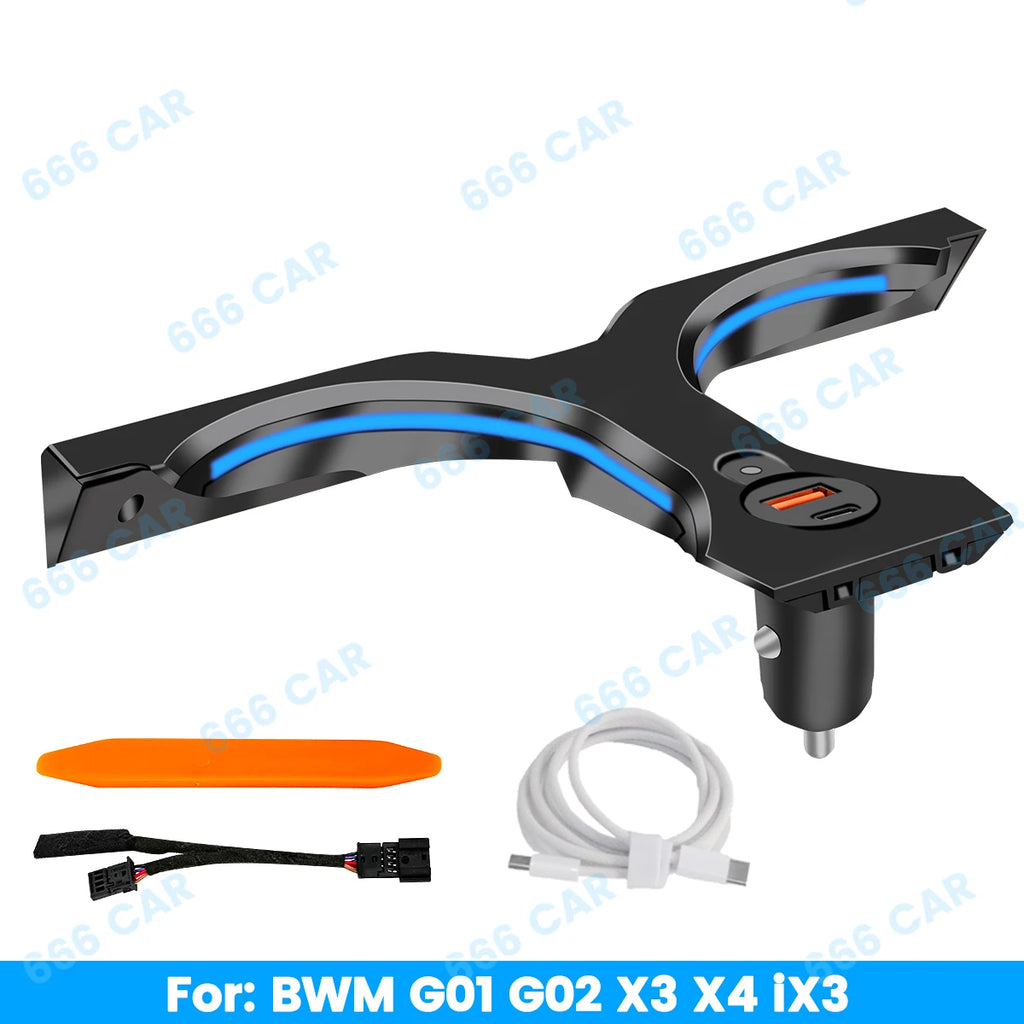 11 Colour LED Cup Holder Light For BMW X3 X4 iX3 X3M X4M G01 G02 Cup Holder Lamp Ambient Light Upgrade Automobiles And Spars