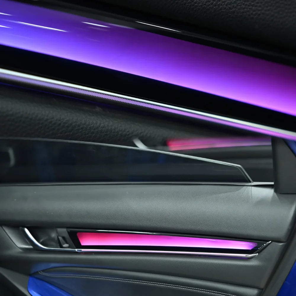 Car 64-color Ambient Lighting for Honda Accord 10th Generation 2018-2022 Dynamic LED Symphony Ambient Lighting Accessories