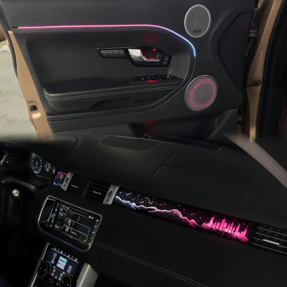 Car Ambient Light LHD/RHD for Land Rover Range Rover Evoque 2015-2018 Car Atmosphere Lamp Accessories Interior Decoration