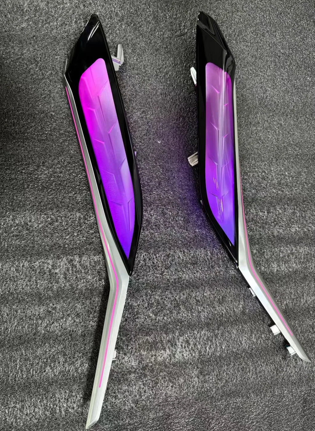 New Crystal Center Console Saddle Atmosphere Light For BMW 3 Series i3 G20 G22 G80 G82 Ambient Lighting Interior Mouldings