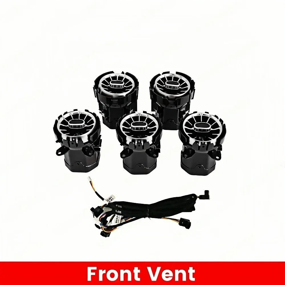 Car Ambient Light For Mercedes-Benz W177 W118 W246 CLA A 64 Colors LED Illuminated Atmosphere Ambient Light Advanced Air Outlet