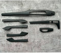 Auto AccessariesCarbon Fiber Sport Style Interior 7-piece Set For Audi B9 PA A4 A5 S4 S5 2017-2022 Interior Decorative Panel Str