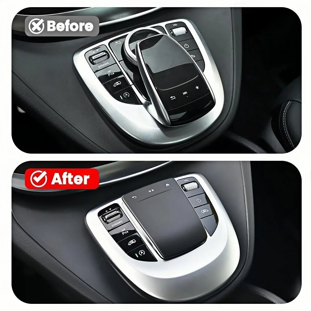 Old To New Original Car Central Control Knob Joystick Touch Mouse Multimedia Buttons For Mercedes Benz W447 V Class
