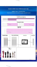 Auto Accessaries64-Color Dynamic Car Interior Ambient Light Kit For BMW F10 - Door Panel & Environment Lighting System With Turb