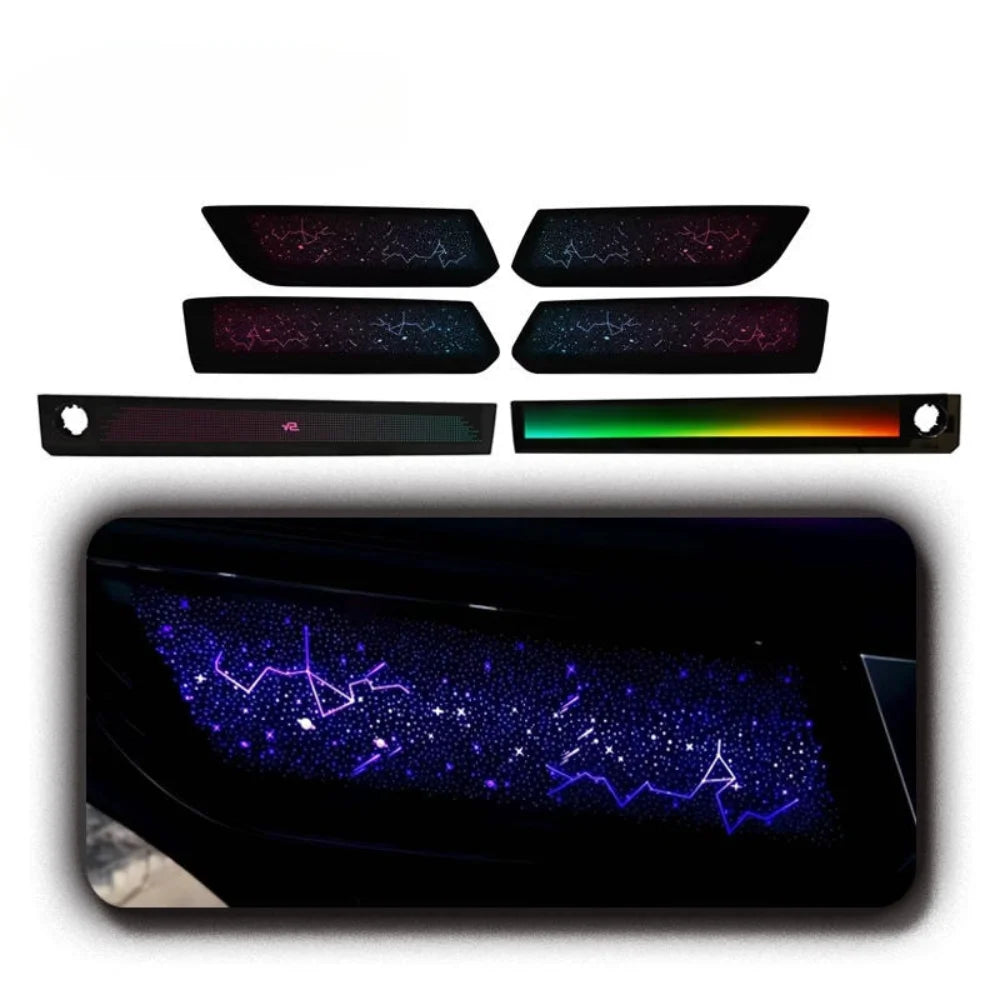 64 Color Car Ambient Light for Land Rover Range Rover Vogue 2018-2022 Atmosphere Light Car Accessories Interior Decoration
