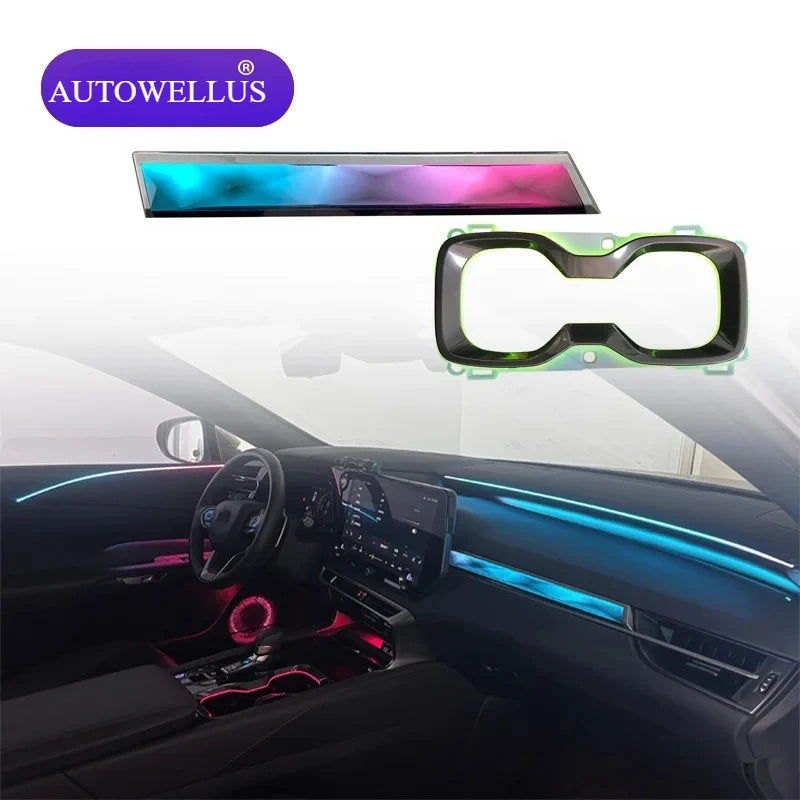 Car 64 Color Ambient Light for Lexus RX 350h 2023-2025 Crystal Dynamic 64 Color LED Atmospheric Light Kit 500h/450h