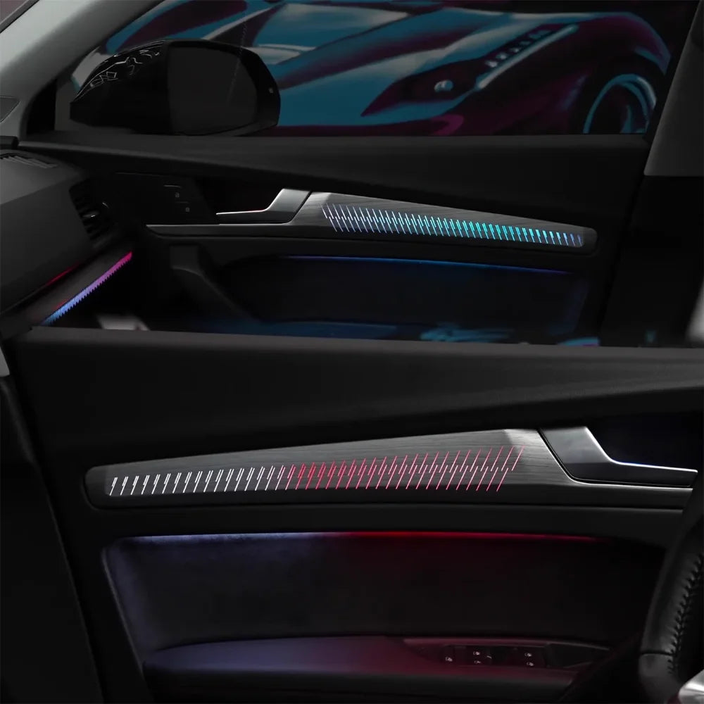 Upgrade 64-color Ambient Lighting for Audi Q5 2018-2025 Models Dynamic Symphony LED Ambient Lighting Accessories