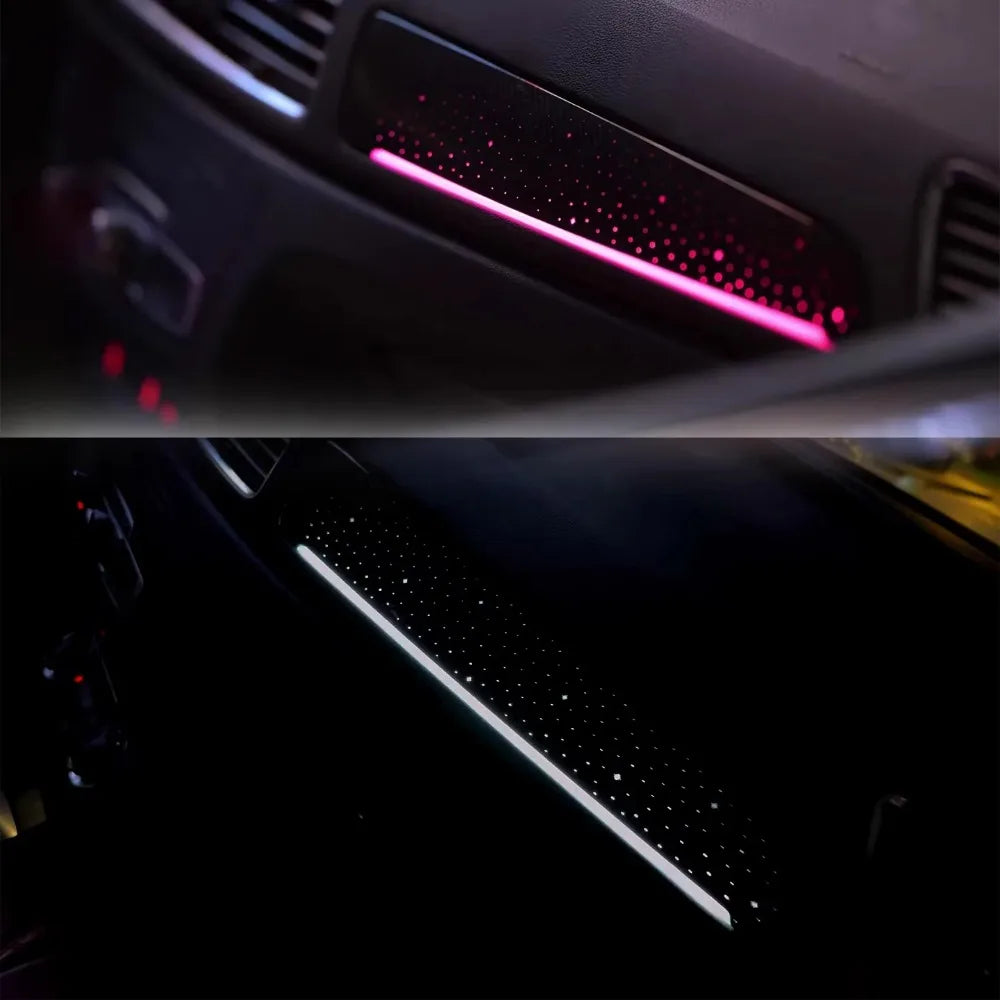 64 Color Car Ambient Light Accessories for Audi Q3 2013-2018 Starry Sky Style Interior Atmosphere Lighting for Upgrade