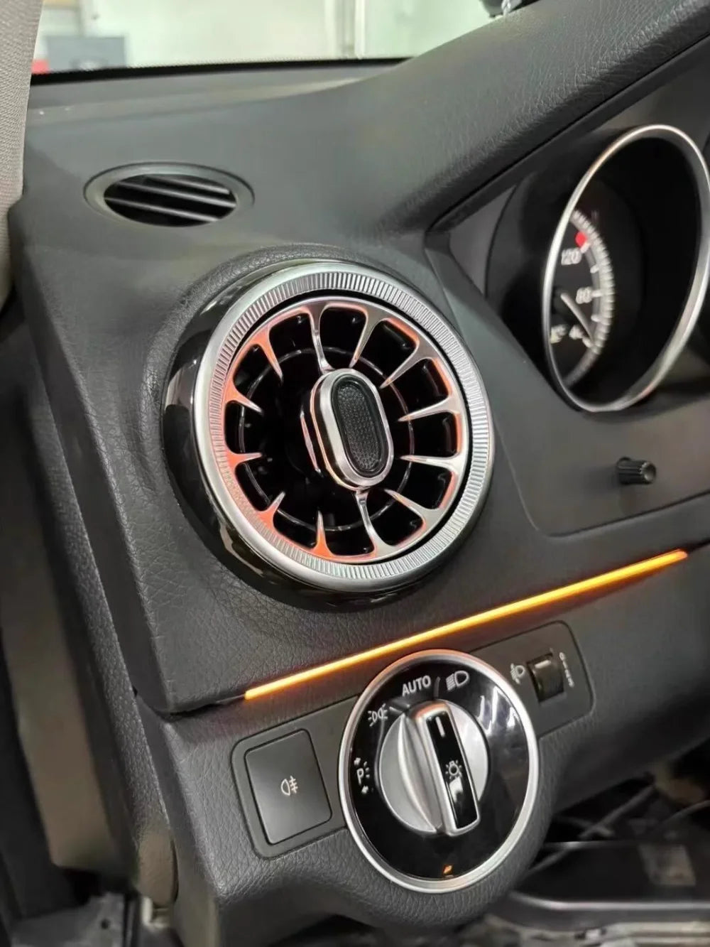 Car Interior LED Ambient Light For Mercedes-Benz C-Class W204 2010-2014 Dynamic Symphony Christmas Decoration Kit