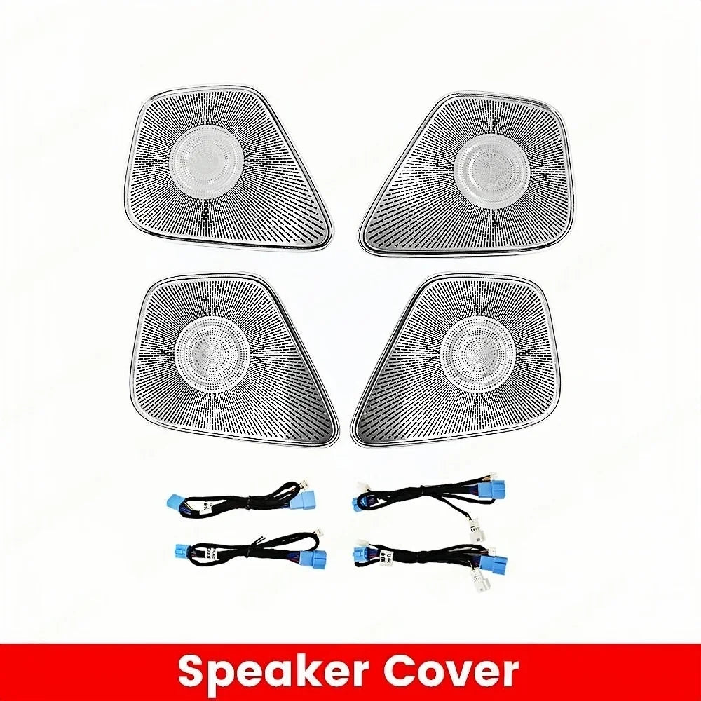 Car Ambient Light For Mercedes-Benz W177 W118 W246 CLA A 64 Colors LED Illuminated Atmosphere Ambient Light Advanced Air Outlet