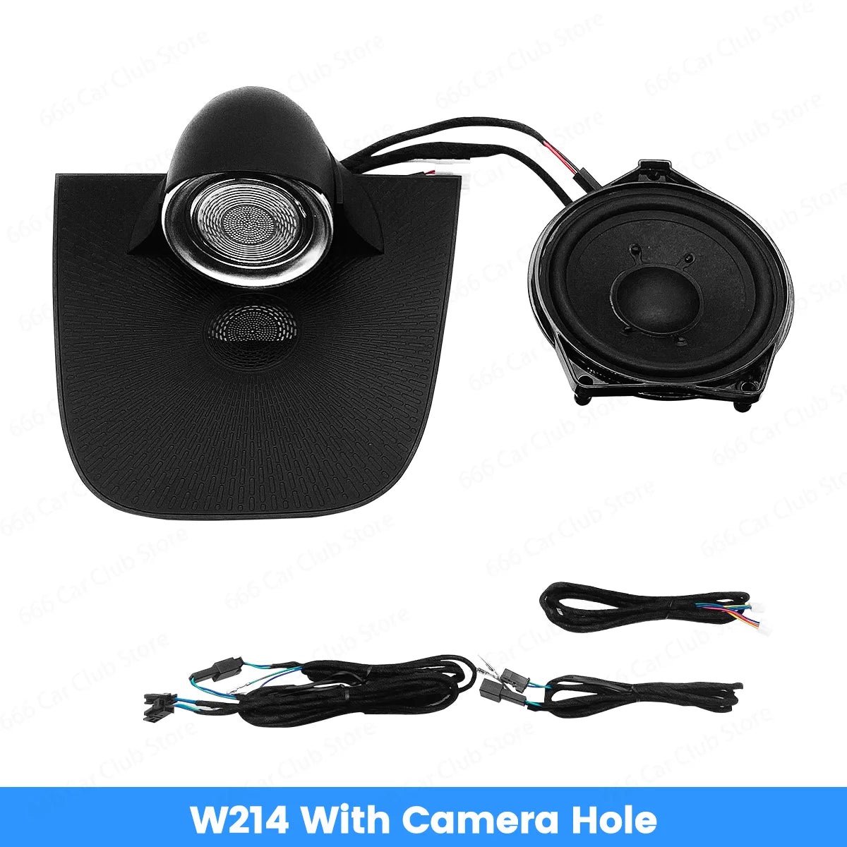 64 Color Rotating Center Speaker for Mercedes Benz C Class W206 GLC X254 W214 Rotatable Speaker with Multicolor Options
