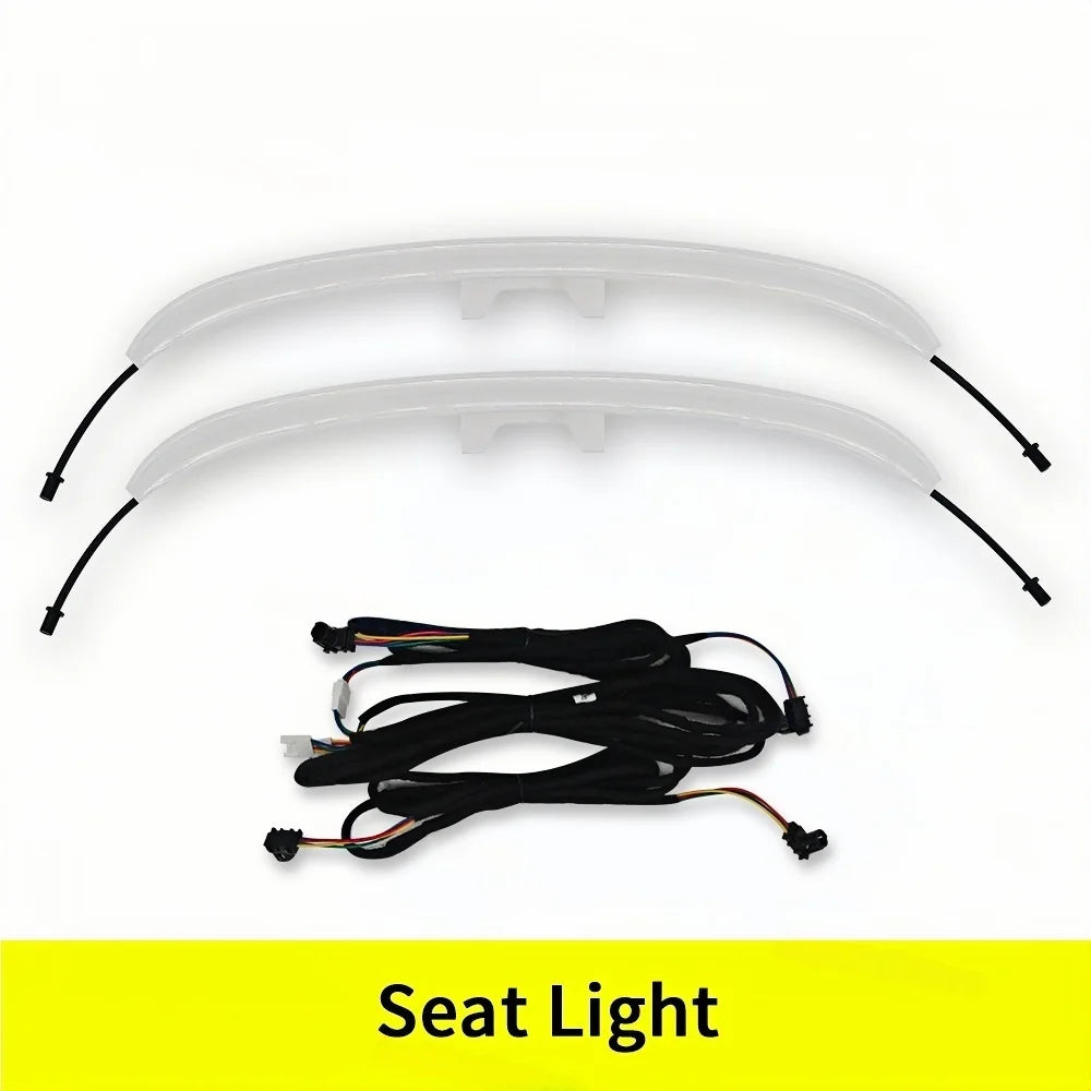 64 Colour LED Ambient Light For Mercedes Benz W205 X253 GLC Class C43 C63 Coupe Car Air Vent Turbine Nozzle Seat Decorative Lamp