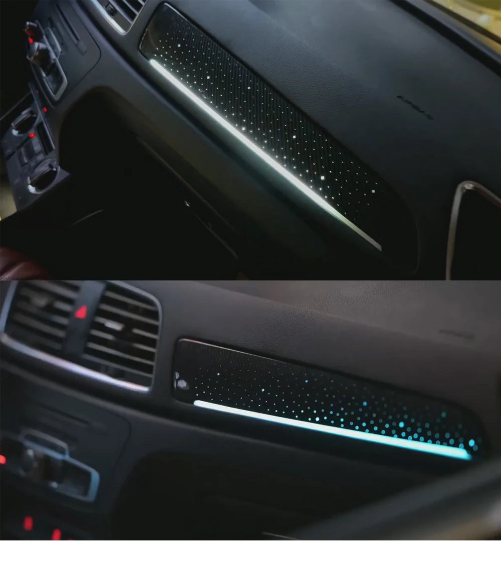 Automotive LED Ambient Light for Audi Q3 2013-2018 LED ambient light backlight ambiente interior modification screen control