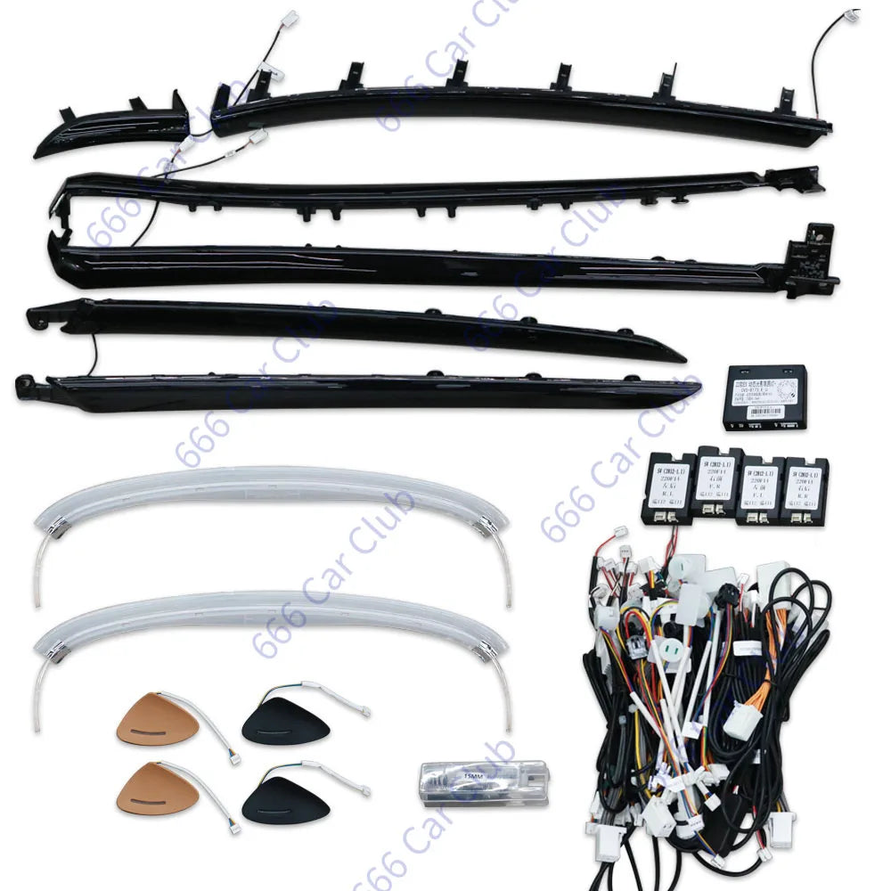 64 Colour Ambient Light For Lexus ES 200 260 300 2018-2023 Car LED Interior Instrument Door Dynamic Light Shadow Decorative Lamp