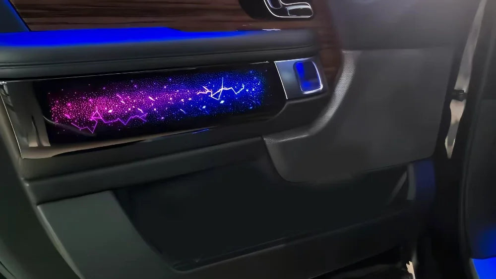 64 Color Car Ambient Light for Land Rover Range Rover Vogue 2018-2022 Atmosphere Light Car Accessories Interior Decoration