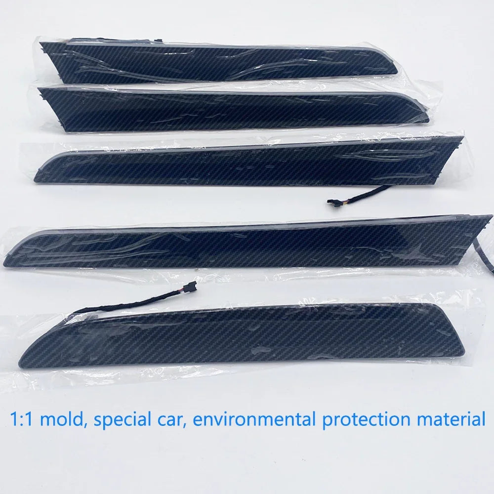 Auto Accessaries21-color Door Dashboard Panel For Audi A4 B8 2009-2016 Button APP Contorl LED Atmosphere Lamp Luminous Strip Amb