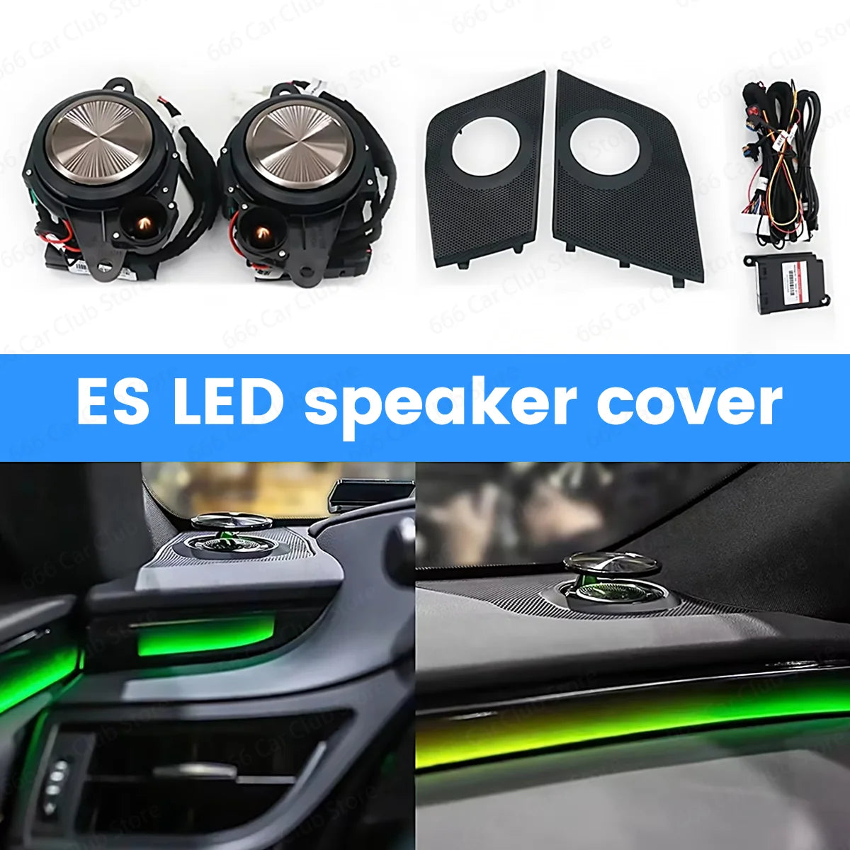 64 Colour Ambient Light For Lexus ES 200 260 300 2018-2023 Car LED Interior Instrument Door Dynamic Light Shadow Decorative Lamp