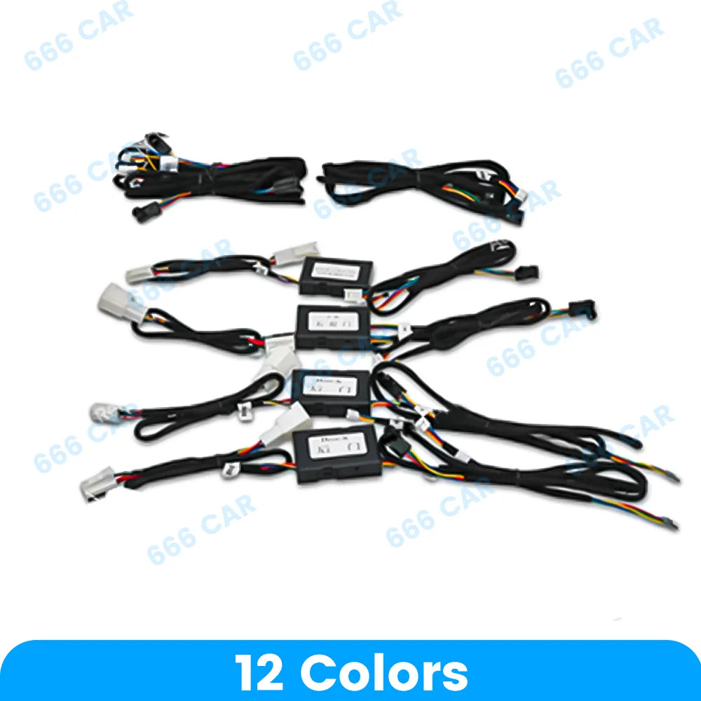 Original 3 Colors Upgrade 12/64 Colors Ambient Light Cable For Mercedes Benz W166 W218 W292 W212 W221 GLE Car Decorate LED Lamp