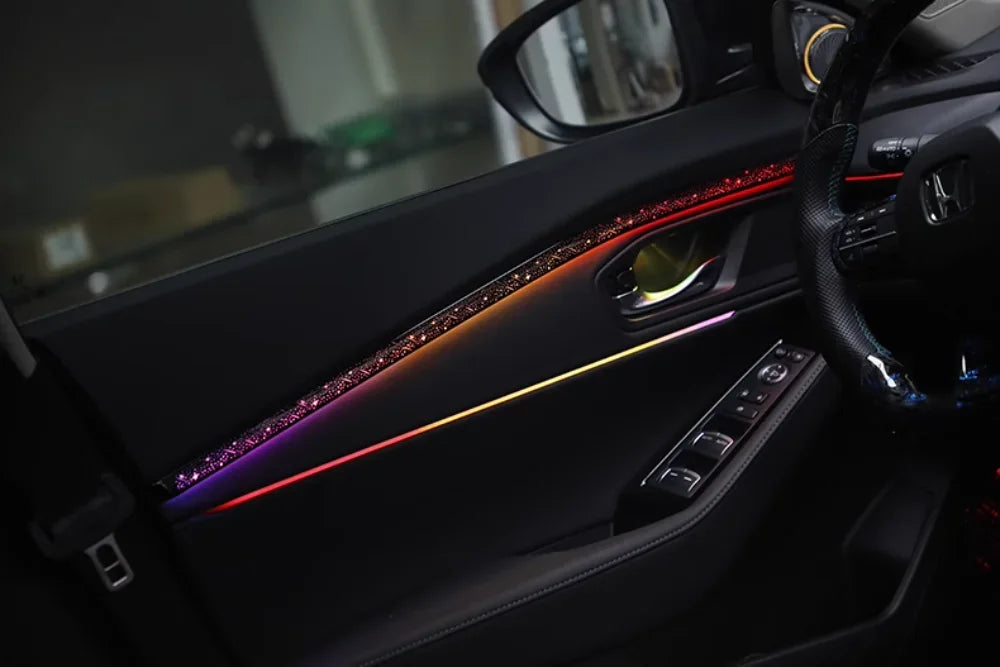 LED Car Inner Ambient light for Honda Accord 11th 2023-2025 Dynamic Ambient Lamp Original Car 1:1 Mold Kit APP Control