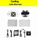 Car Seat ventilation Cooling Blower For Toyota Camry 2018-2023 2 Seat Intelligent Backrest fan specail button control