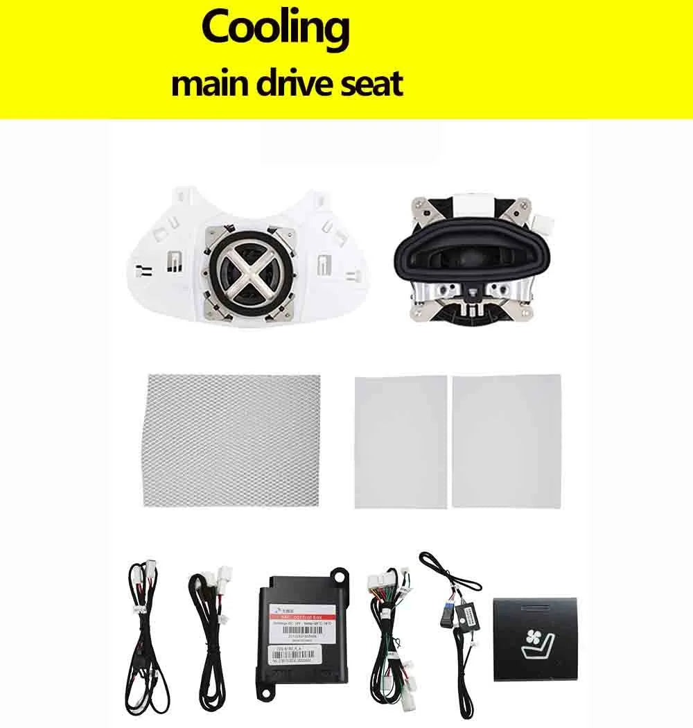 Car Seat ventilation Cooling Blower For Toyota Camry 2018-2023 2 Seat Intelligent Backrest fan specail button control