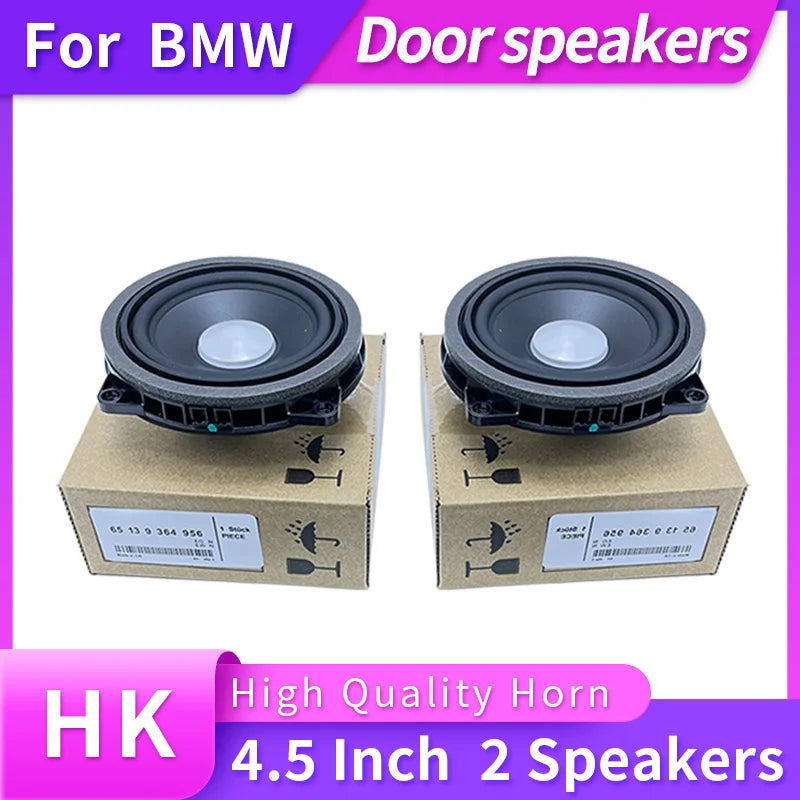 Car For BMW F25 F26 X3 X4 Series Front Door Tweeter Midrange Bass Speaker Loudspeaker Modification  Decoration Original Upgrade