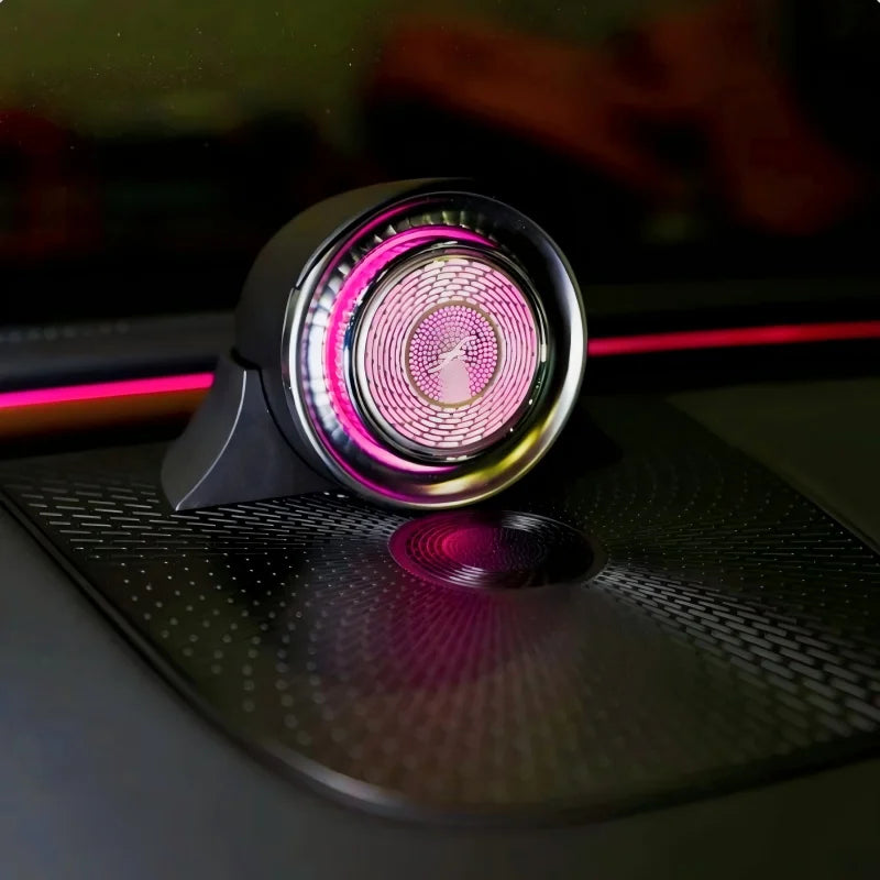 Mid-High Frequency Speaker Mounted Sound System Car Audio 4D Tweeter Ambient light For Mercedes Benz C W206 W205 GLC X254