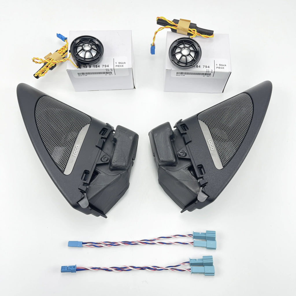 Car Front Door Tweeter Cover Speaker For BMW F22 F23 2 Series Loudspeaker Horn Modification Sticker Decoration Original Upgrade