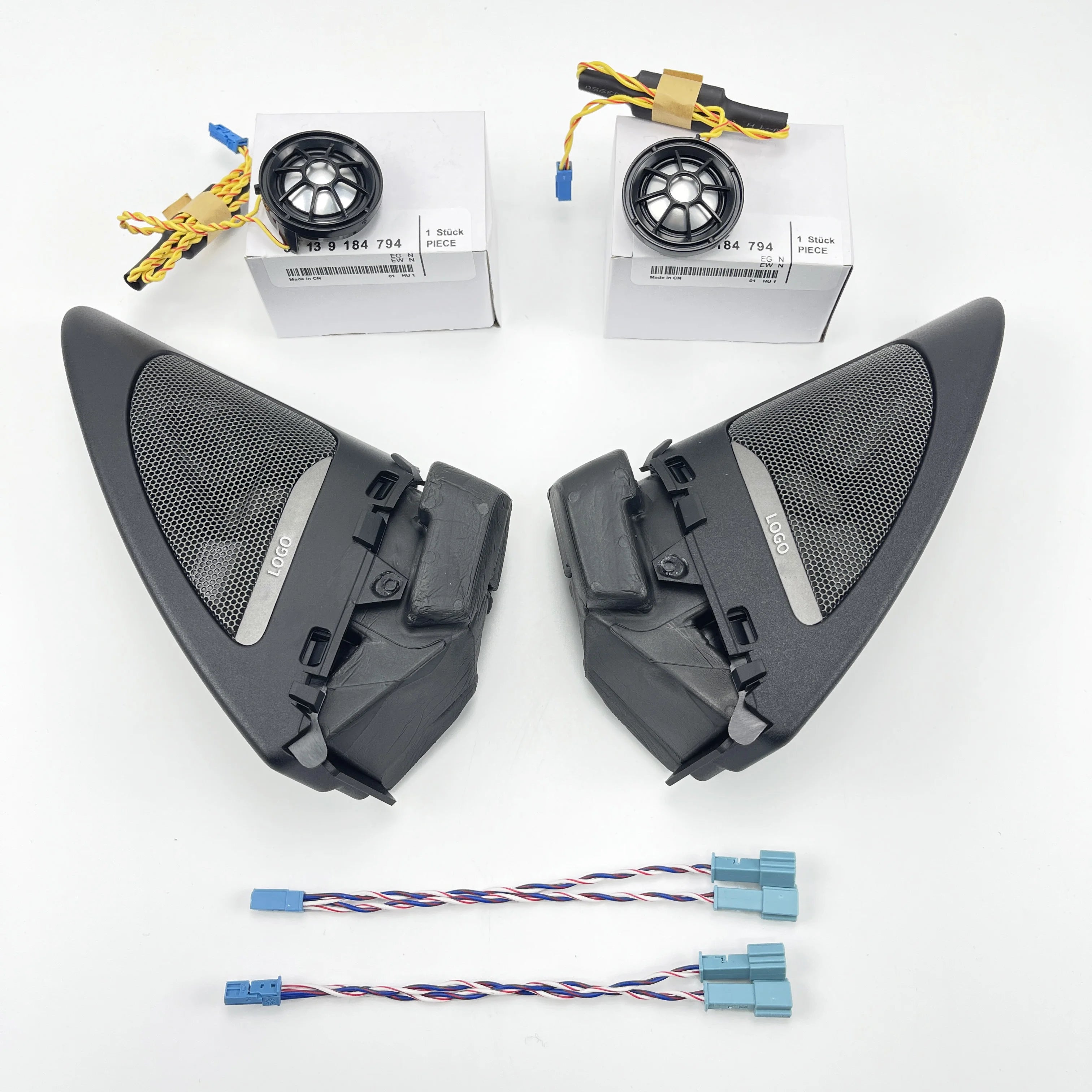 Car Front Door Tweeter Cover Speaker For BMW F22 F23 2 Series Loudspeaker Horn Modification Sticker Decoration Original Upgrade