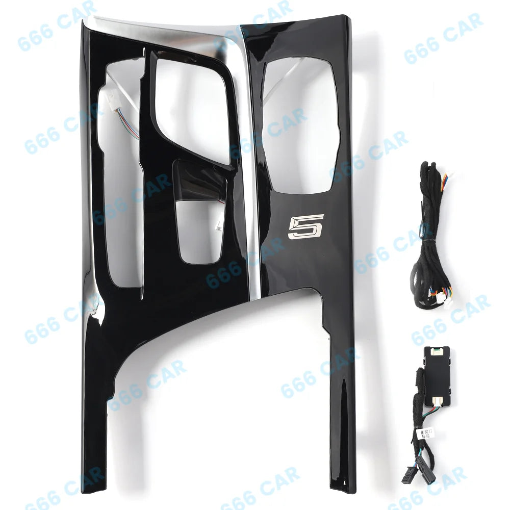 LED Center Console Saddle Light For BMW New 5 Series G30 G32 6GT M5 Car Decorative Light Modification Accessories