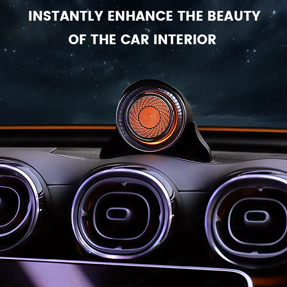 64 Color Rotating Center Speaker for Mercedes Benz C Class W206 GLC X254 W214 Rotatable Speaker with Multicolor Options
