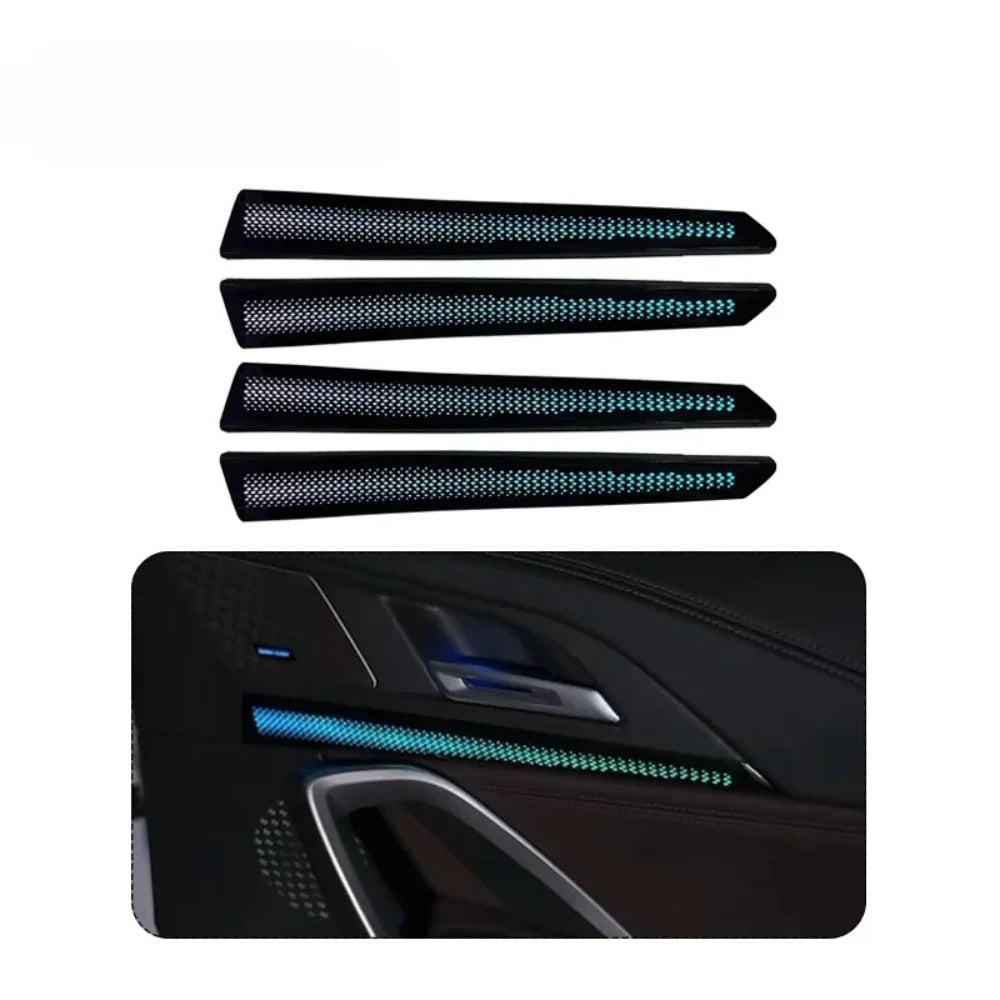 Upgrade 64-Color Symphony LED Decoration Ambient Light 2023-2024 for BMW X1U11 Car Auto Inside Atmosphere Light