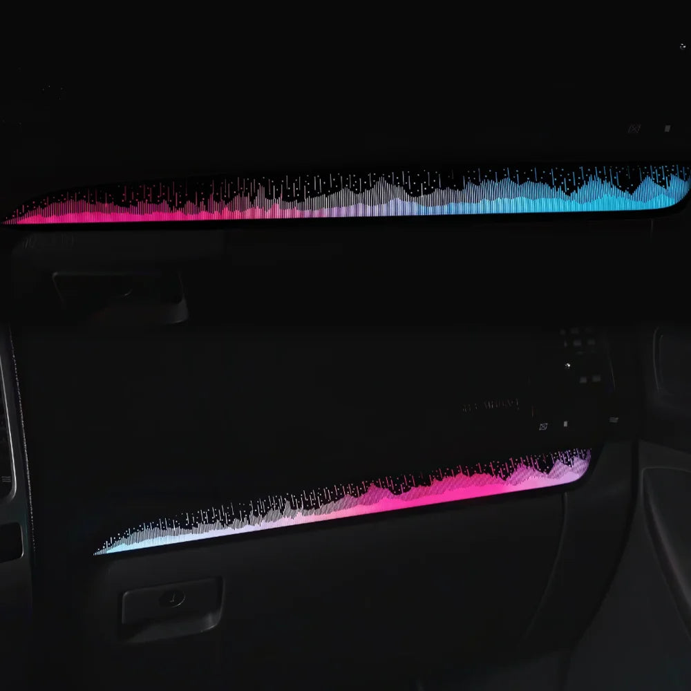 64 Colors Dazzling Ambient Lighting Suitable For Toyota Prado 2004-2009 Auto Car Led Lights Interior Upgrade Accessories