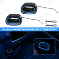 LED Seat belt Buckle Ambient Light For Benz/W205/W206/W214/GLC/EQE/CLS/GT Automotive Safety Buckle Decorative Light Accessories