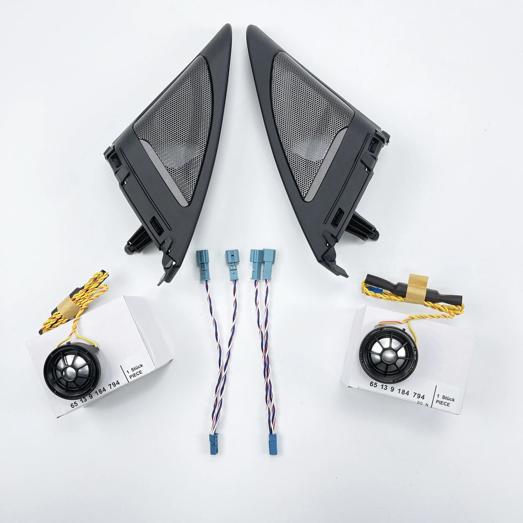 Loudspeaker Car Front Door horn Panel specializing Tweeter Cover Kit For Bmw F34 3GT 3 Series High Quality Speaker Audio Upgrade