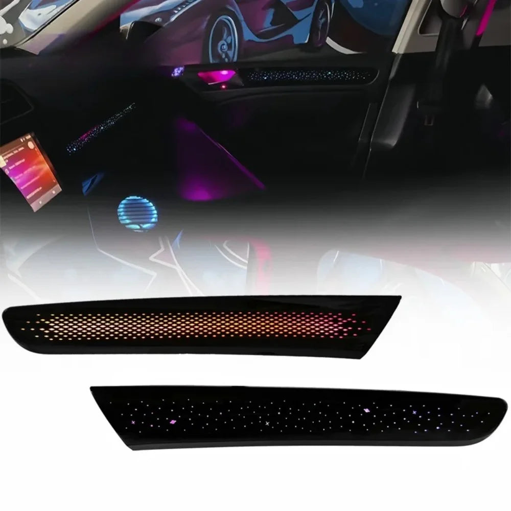 Upgrades Auto LHD/RHD Atmosphere Light Starry Sky 64 Color LED Interior Lighting Kit For Volkswagen Golf 6 2008--2013
