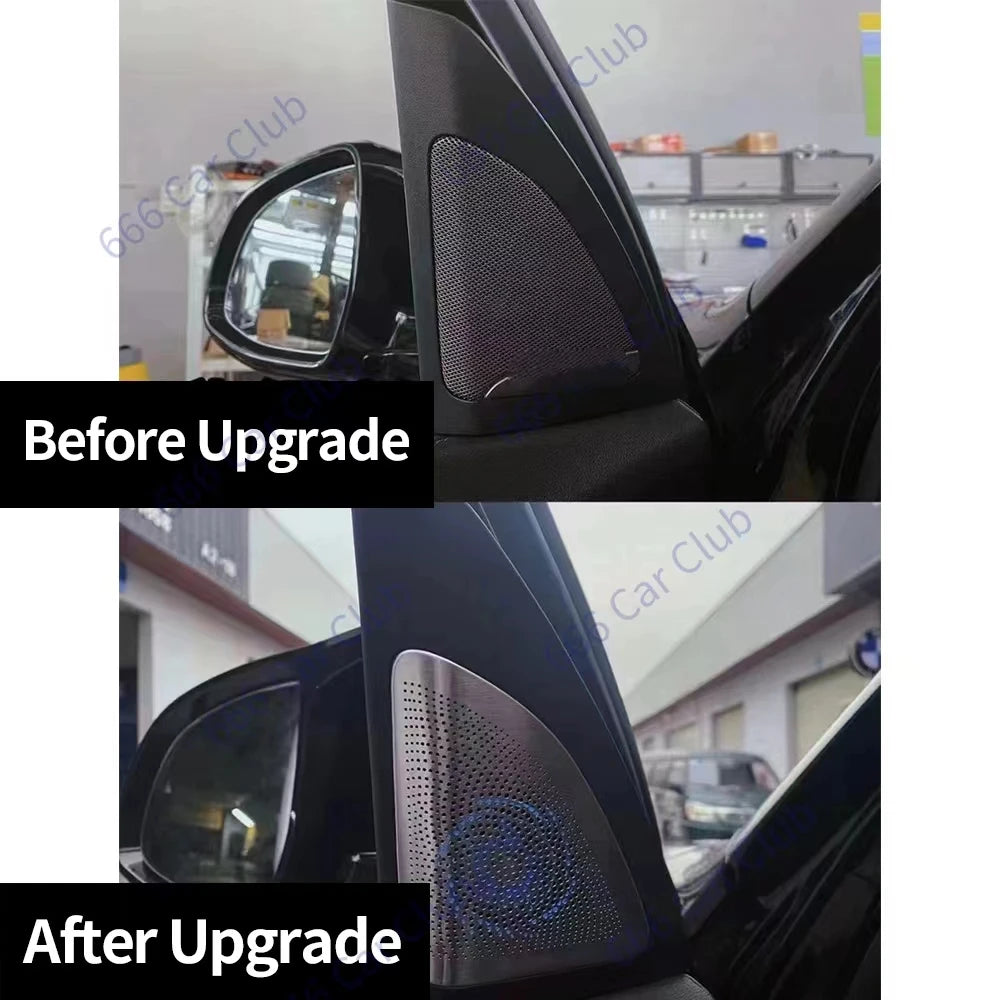 11 Colours LED Speaker Cover For BMW New X5 X6 X7 G05 G06 G07 Car Midrange Tweeter Music Stereo Horn Ambient Light Decorate Lamp
