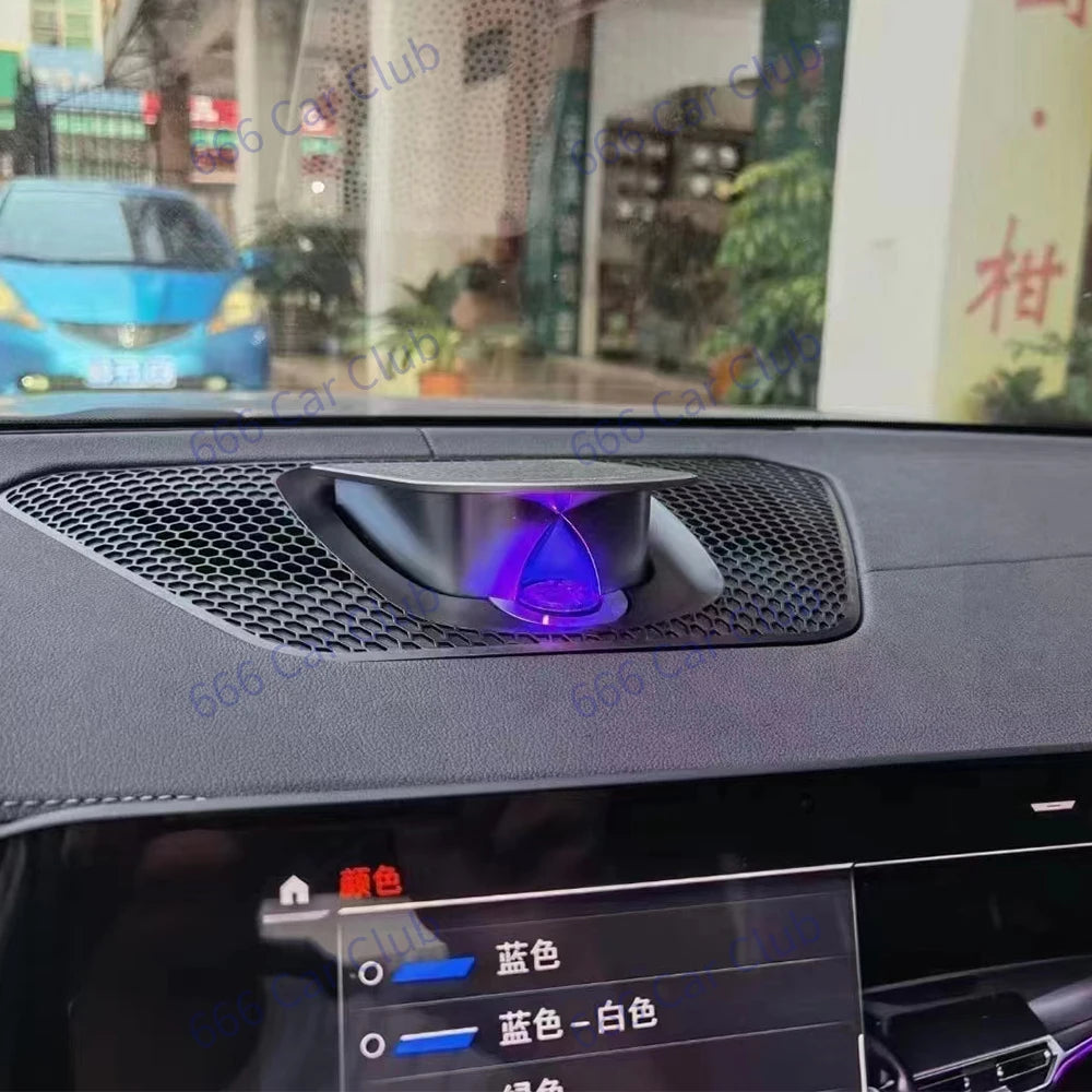 11 Colours LED Car Interior Decoration Elevating Speaker For G20 G22 G08 G01 X3 G02 X4 G05 X5 G06 X6 G07 X7 Electric Audio cover